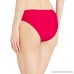 Vicious Young Babes VYB Women's Vintage Mid Rise Swimsuit Bikini Bottom Fire Flame Red B07JYNCTMD